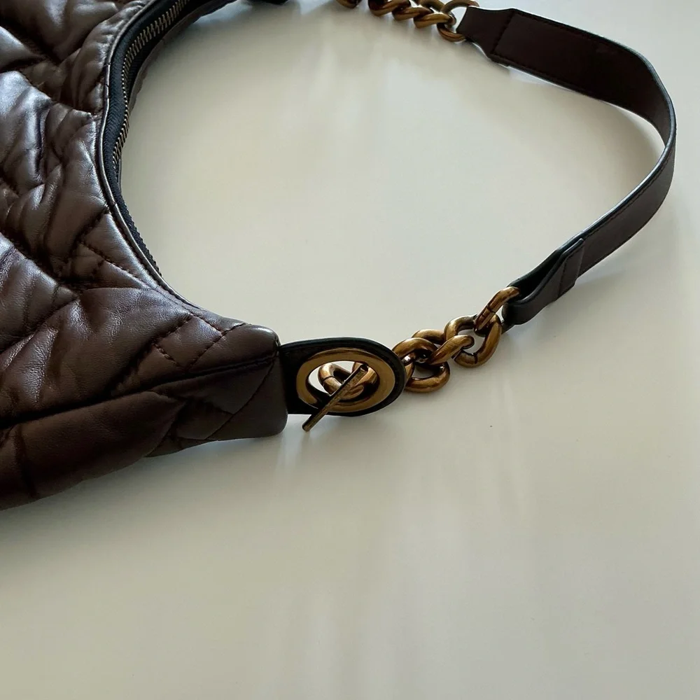 Kurt Geiger Large Kensington Leather Hobo - Picture 6 of 16